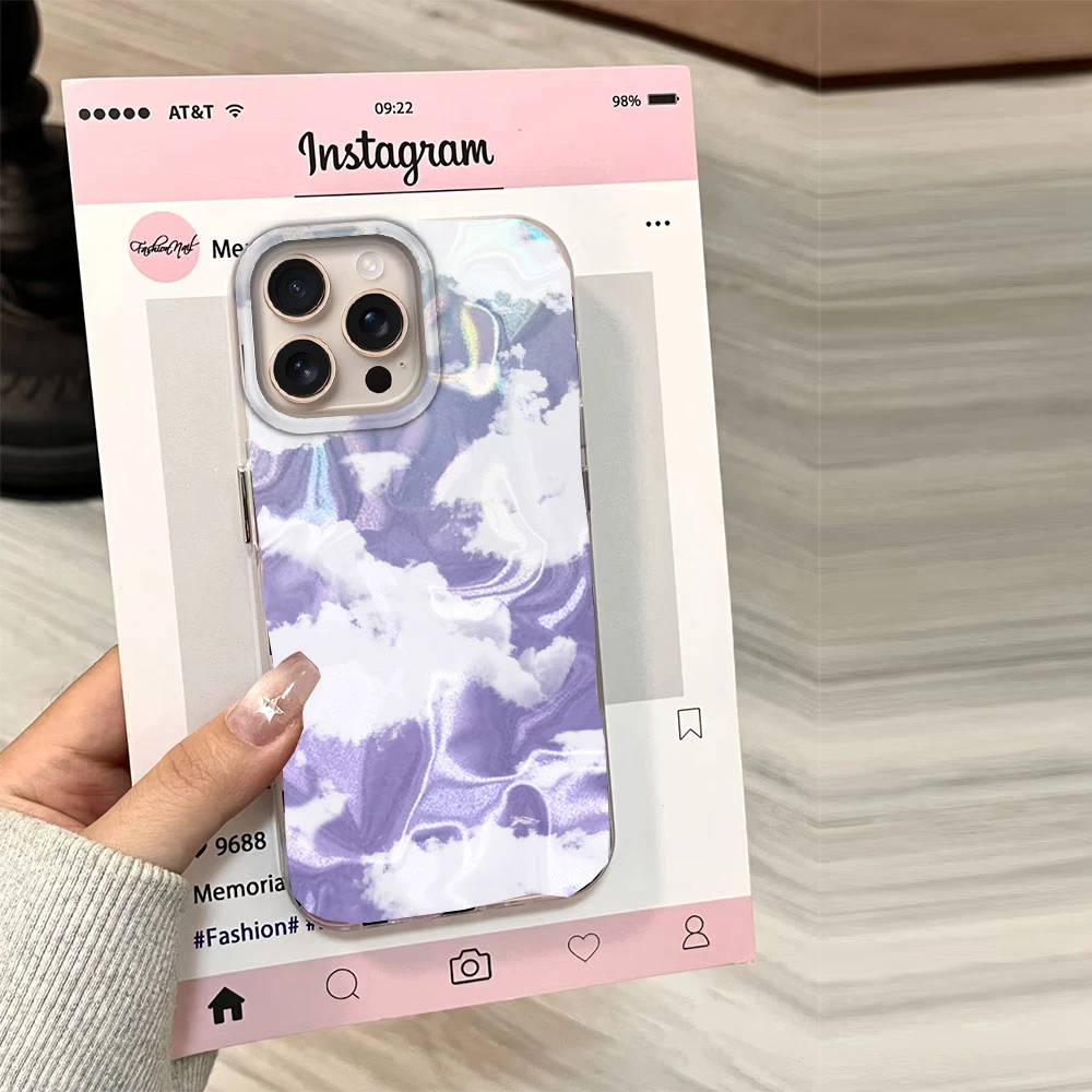 Green Butterfly Water Texture Silicone Phone Case - Stylish and Protective Back Cover
