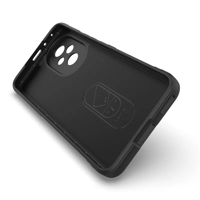 Shockproof Rubber Silicone Protective Bumper Case - For Honor 200 5G, 6.7 Inch