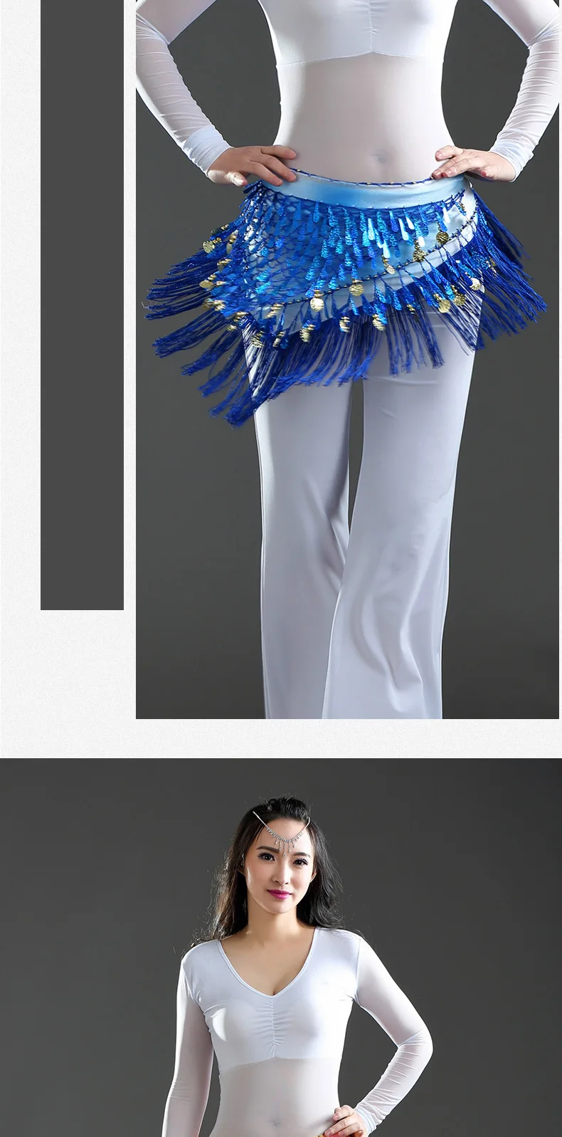 LOTTO ALL'INGROSSO DA Donna Monete Multicolore Accessori Danza Del Ventre... EUR 92,94 - IT - Foto 5