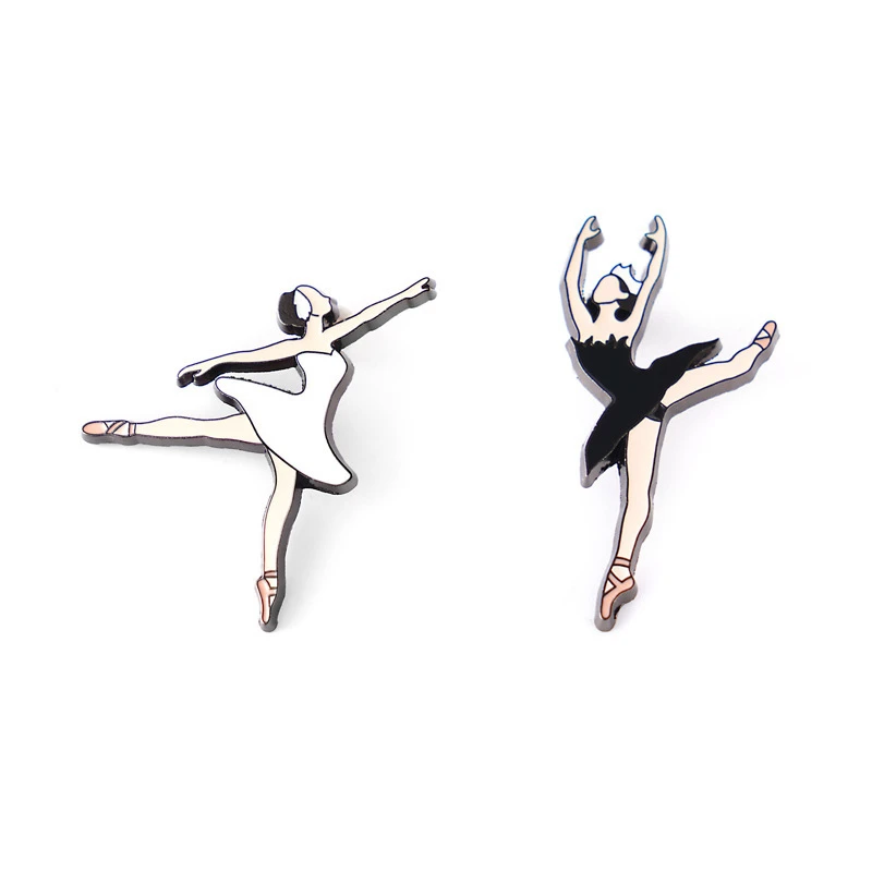 

Ballet vintage clothing Pins kids men women funny backpack clothes diy Enamel Brooches badge collar gifts