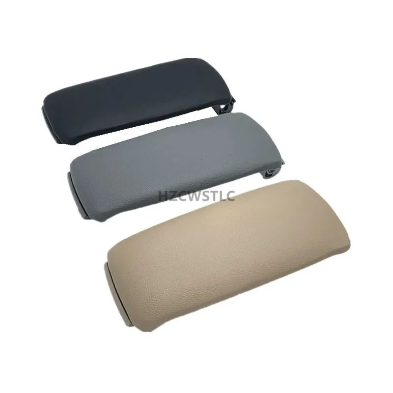 Premium Leather Center Console Armrest Cover - Elegant Storage Solution
