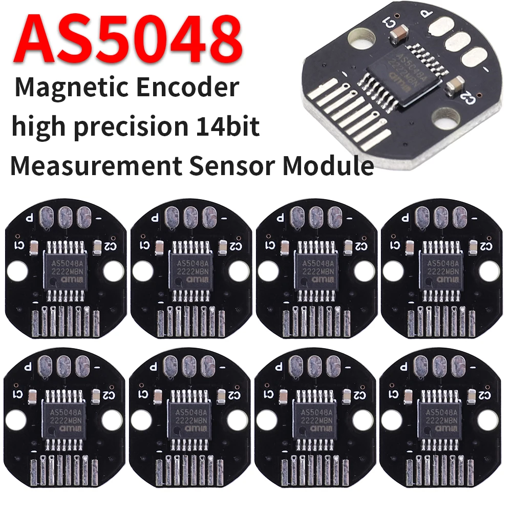 AS5048-Magnetic-Rotary-Encoder-SPI-I2C-Interface-Magnetic-Angle ...