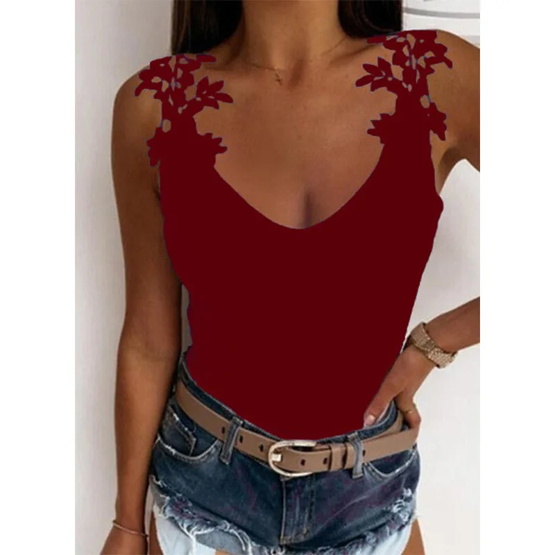 Cute 2023 Sweet Fashion Lady Canotte Sexy Vest Solid Lace Strap Off Spalla Femminile Crop Top Bianco Estate Donna Top H125