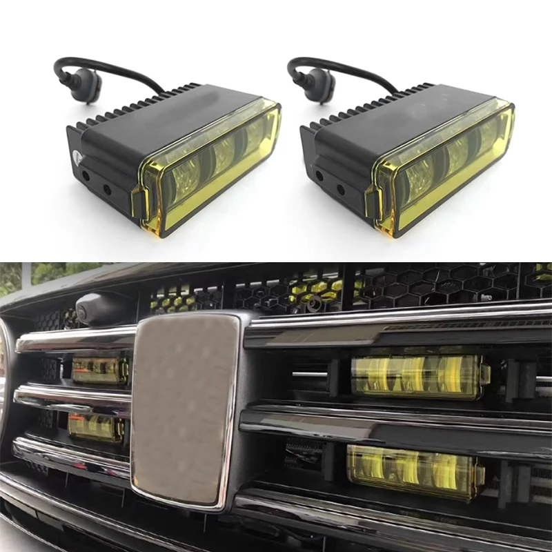 

Подходит для резервуара 300 дюйма, золотистая фотолампа, противотуманная фара в сборе, Модифицированная подсветка, молния, противотуманная фара, специальный золотой глаз