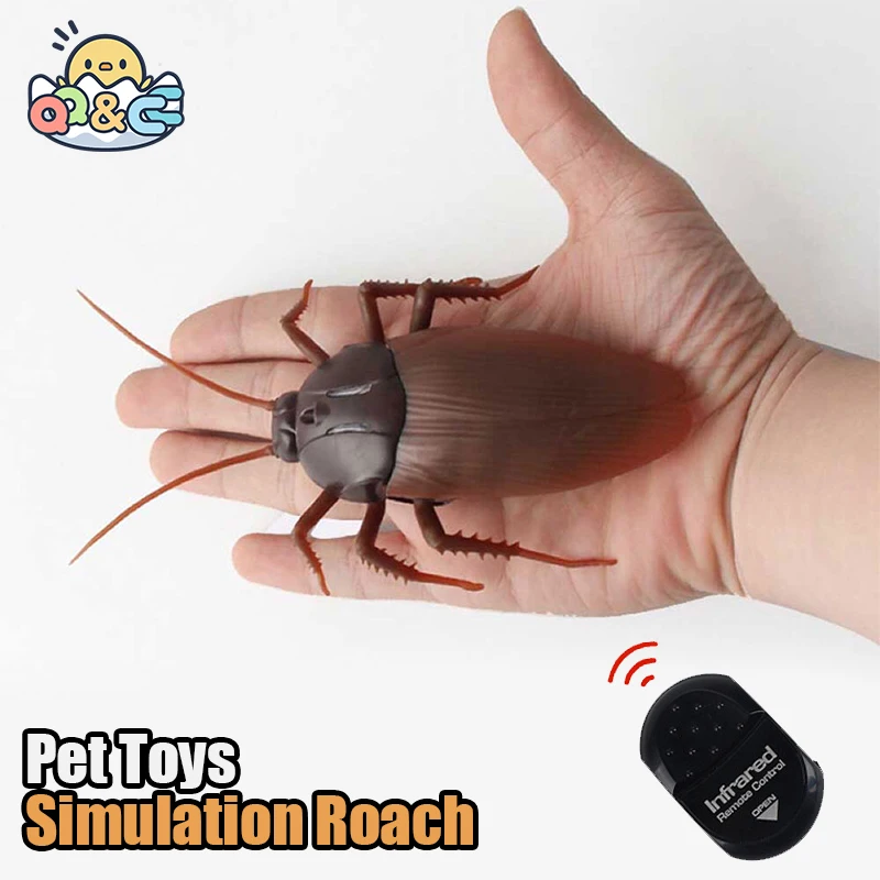 

Infrared RC Animal Remote Control Animals Insect Cockroach Spider Ant Ladybug Simulation Prank Jokes Dinosaur Toys Kit for Boys