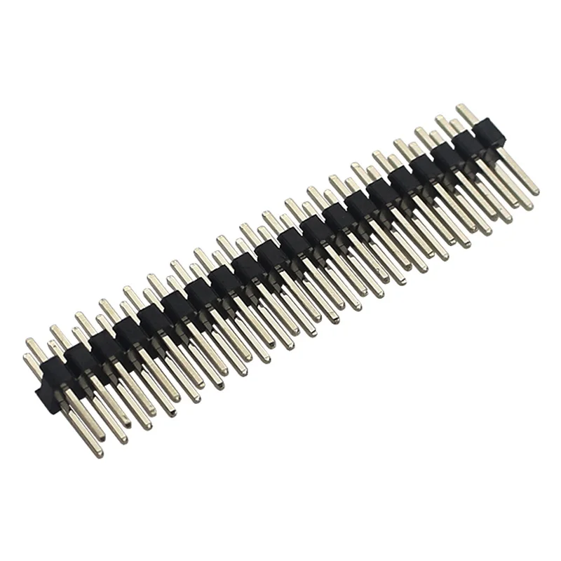 2 X 20 Pin Male GPIO Header for Raspberry Pi Zero Dual Row Male Pin Header Straight Connector for Raspberry Pi Zero 2 W