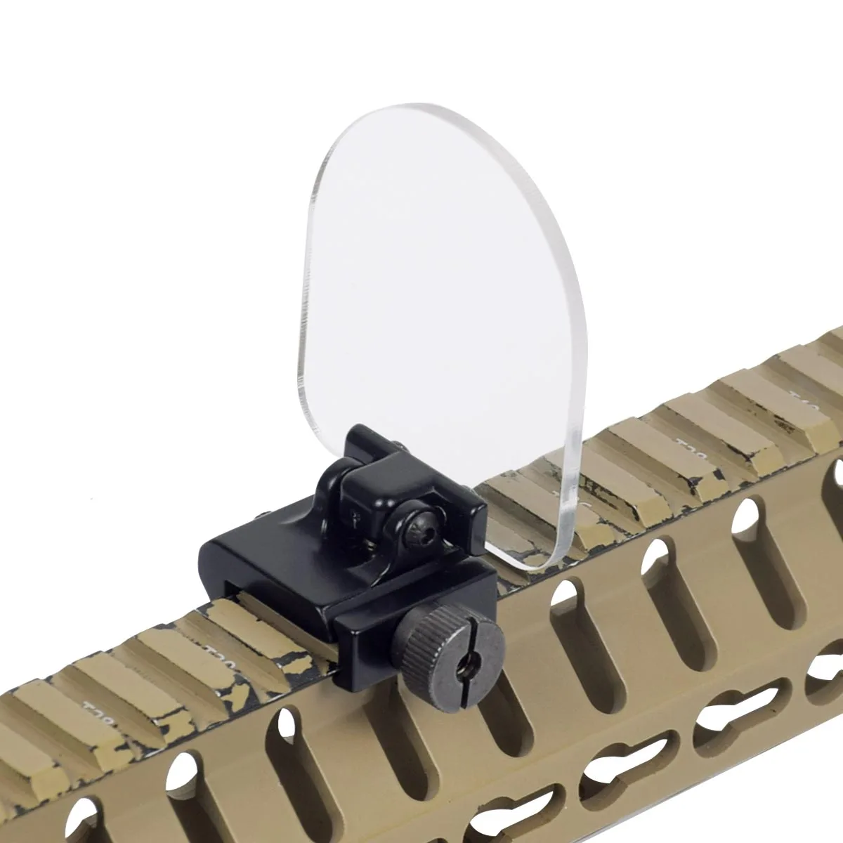 Tactical Flip Up Scope Mount Transparent Bulletproof Lens Protector Cover Airsoft Riflescope Hunting Red Dot Sight Accessories