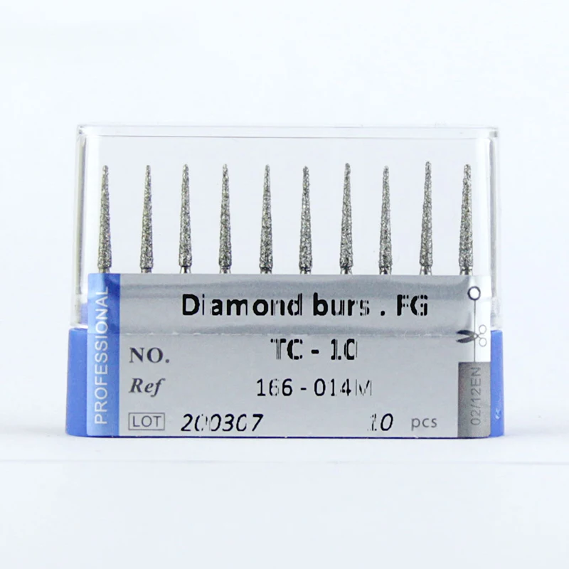 10 Teile/los Dental Diamant Bohrer Nadel/TC 1,6mm für High Speed Handstück Medium/Extra Feine/Super grob Zahnmedizin Schleifen Werkzeuge – Detail 29