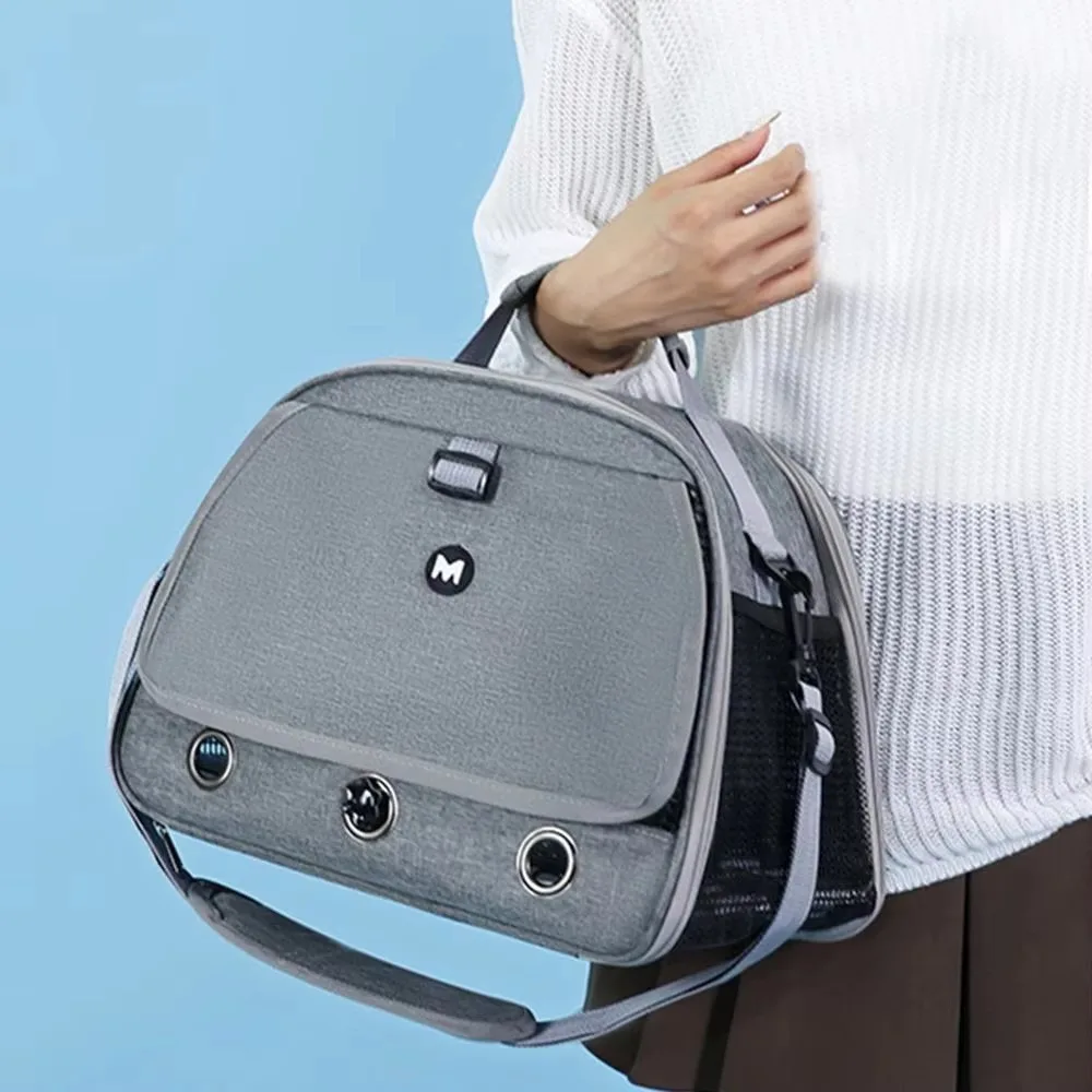 Breathable Portable Parrot Travel Bag Comfortable with Tray Parrot Carrier Bag Large Capacity Bird Backpack Pet Supplies