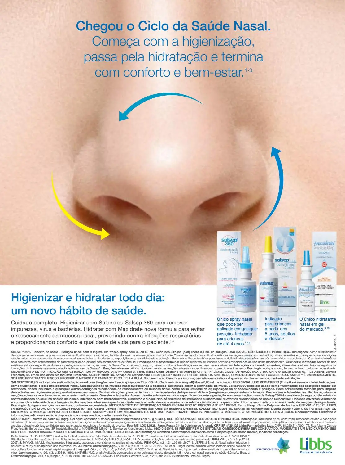 Kit Com 02 Salsep 360 9 Mg Ml Spray Nasal Pediatrico Oral Nasopharyngeal Care Aliexpress