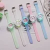 New Printed Silicone Band Kids's Watch for Cartoon Unicorn Watches At Night Quartz DIGITAL CLOCK Cute Girls Primary School 5