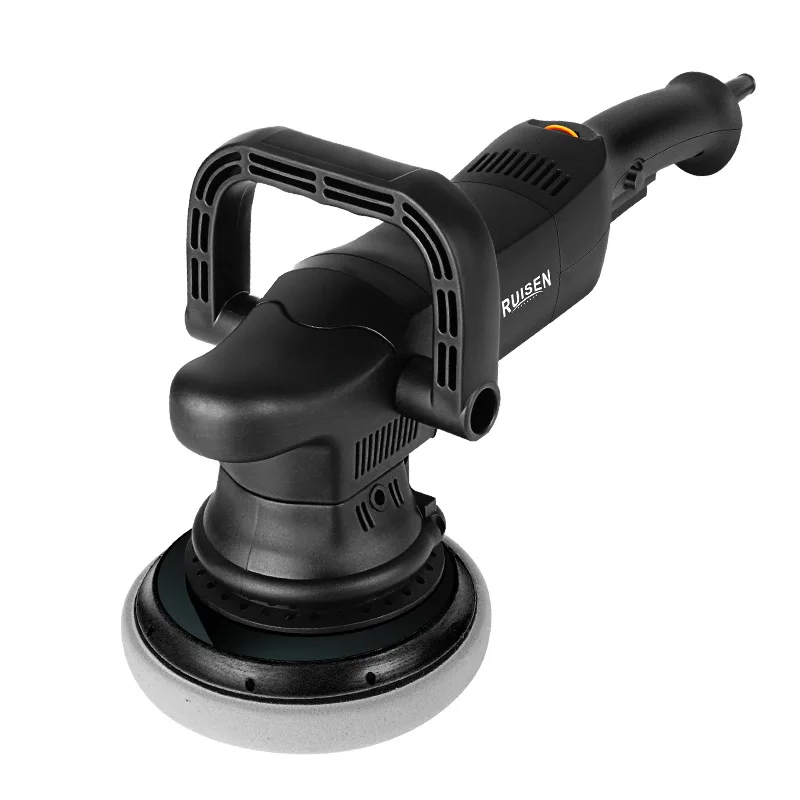 

1250W Auto Beauty 6 Speed Adjustable DA Eccentric Machine Shock Polishing Machine Double-track Vehicle Waxing Machine