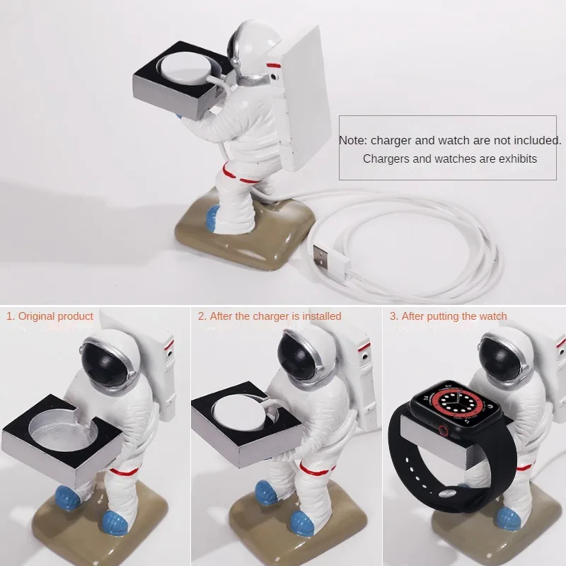 Creative Watch Holders Stand Resin Personalized Dial Holder Smart Watch Storage Organizer Apple Watches Charger Disc Accessories