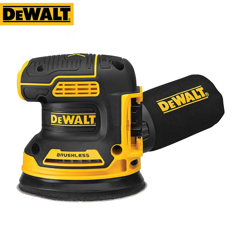 Фото Орбитальная шлифовальная машина DEWALT DCW210B, литиевая батарея 20 в, бесщеточная, 5 дюймов, ручная шлифовальная машинка с вибрацией, 8000 ~ OPM №1