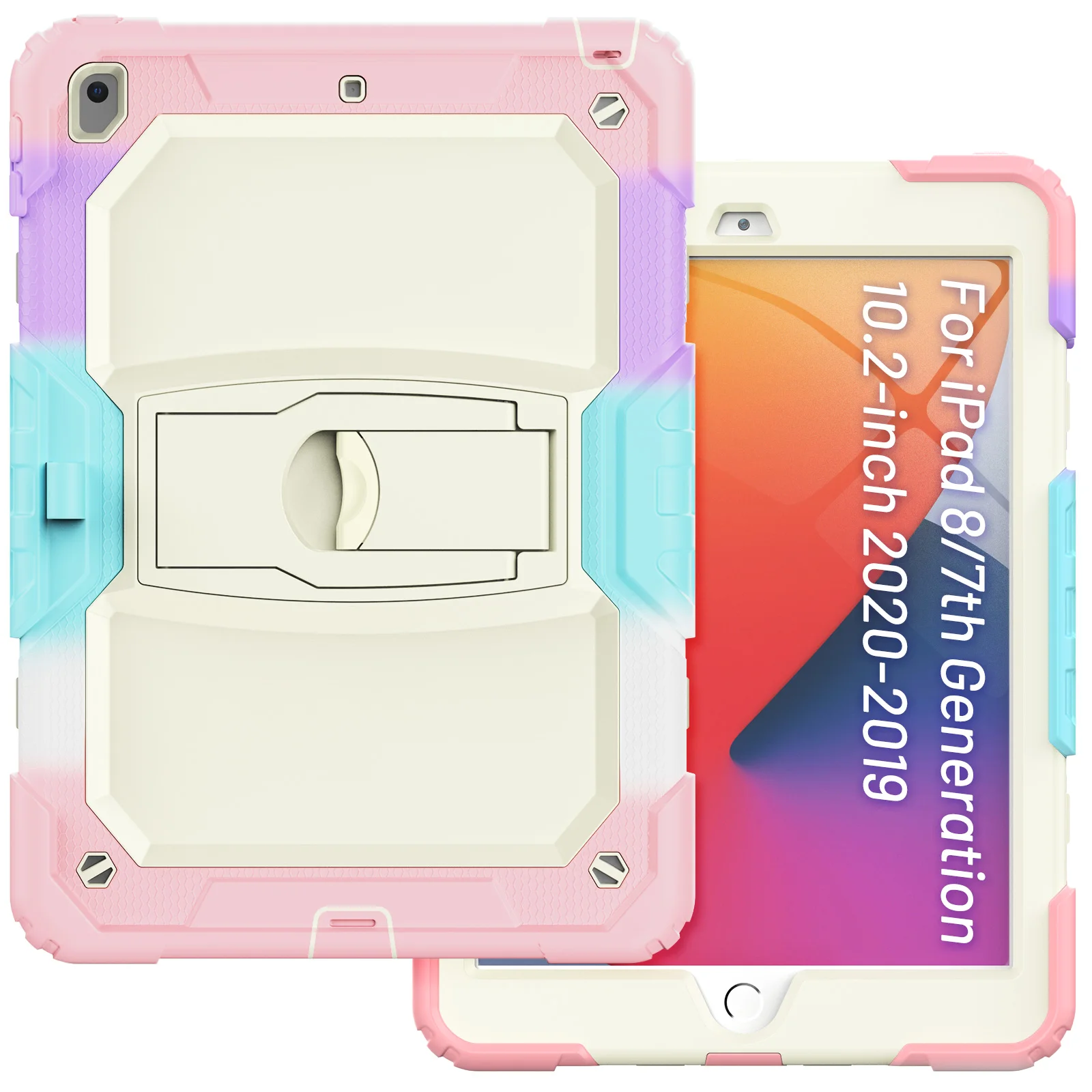 Custodia Per IPad Per Bambini In Schiuma EVA - Protezione Antiurto Con Maniglia E Supporto - Compatibile IPad 10a Gen, Air 4/5, Pro 11"