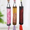 Kitchen Plastic Bag Storage BagGarbage Bag Storage Tool for Household  Shoe Covers,Woven Mesh PocketWall Mounted Removable 5