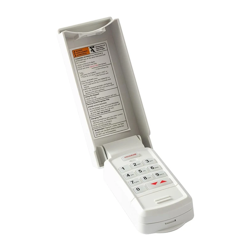 

Universal Wireless Garage Door Opener Keypad GUK-R For Liftmaster Genie Chamberlain Craftsman Overhead Linear Wayne Easy To Use