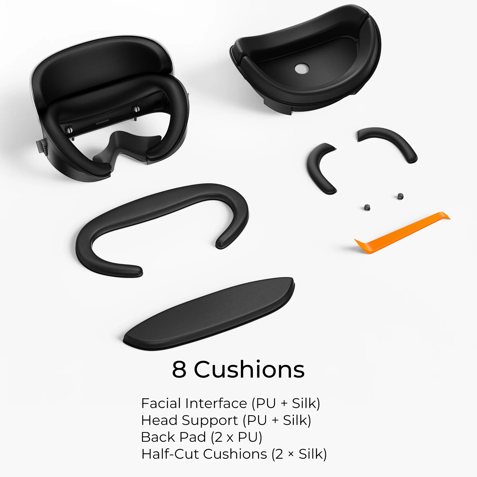 PICO4 VRヘッドセット / ヘッドストラップ フェイスクッション付 Geekvr-pico 4,pico 4 ultra,pico 4 pro用のヘッドストラップ