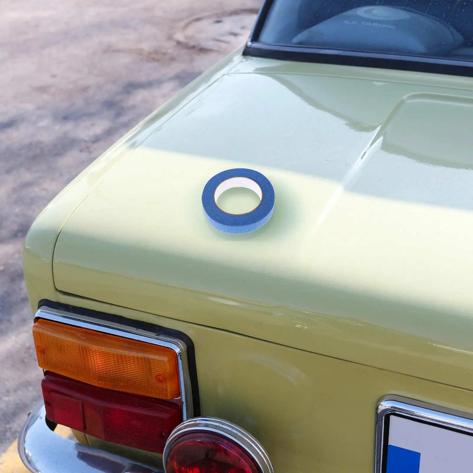 블루 스프레이 페인팅 마스킹 테이프 고점착 논리지드루스 페이퍼 테이프 자동차..