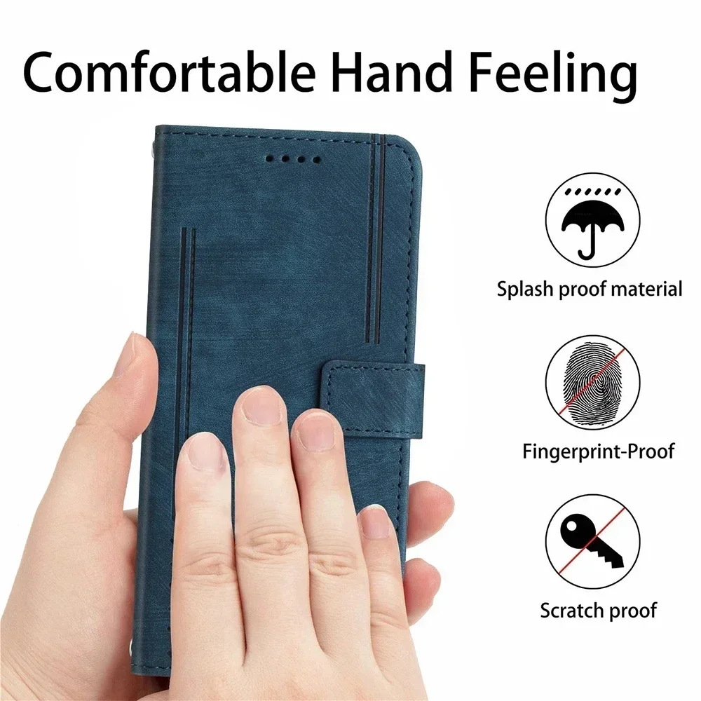 Magnetic Flip Leather Phone Case - Premium Protection Cover
