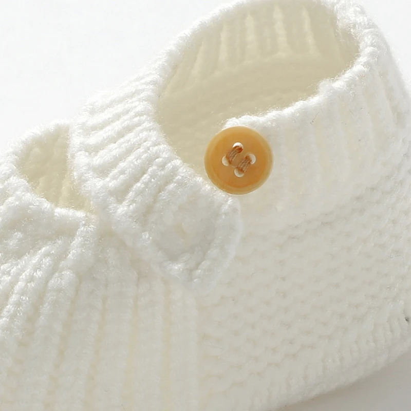 Newborn Baby Shoes Knit Infant Boy Girl Footwear Fashion Breathable 0-18M Toddler Clothes Accessories Super Soft First Bed Shoes