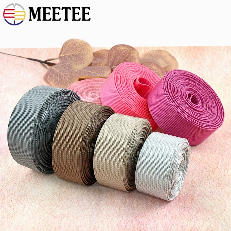 Durable Nylon Webbing Strap for Sewing and DIY Accessories, 5 Meters, 20-50mm Width