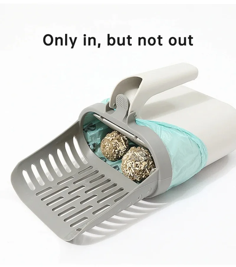 Cat Litter Box With Detachable Shovel And Auto Baffle Set_voghion.com