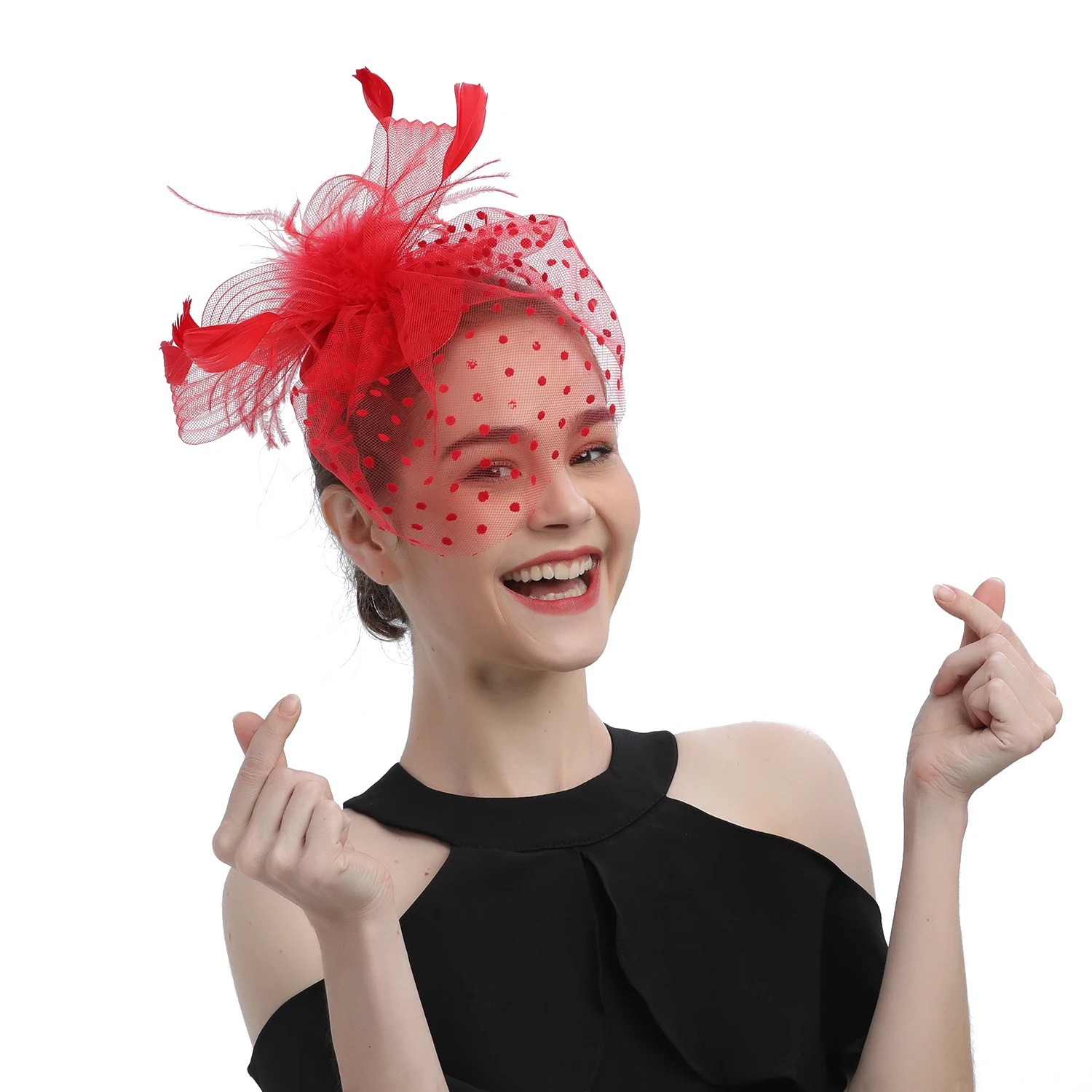 

Female Fascinator Hat Sinamay Party Cocktail Party Wedding Cooking Services Suits Derby Kentukie Fedoras Flower Feather Hat Mesh