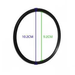 Luxury Car Steering Wheel Panel Ring Trim Cover Sticker - Premium Interior Accessory (Matte black)