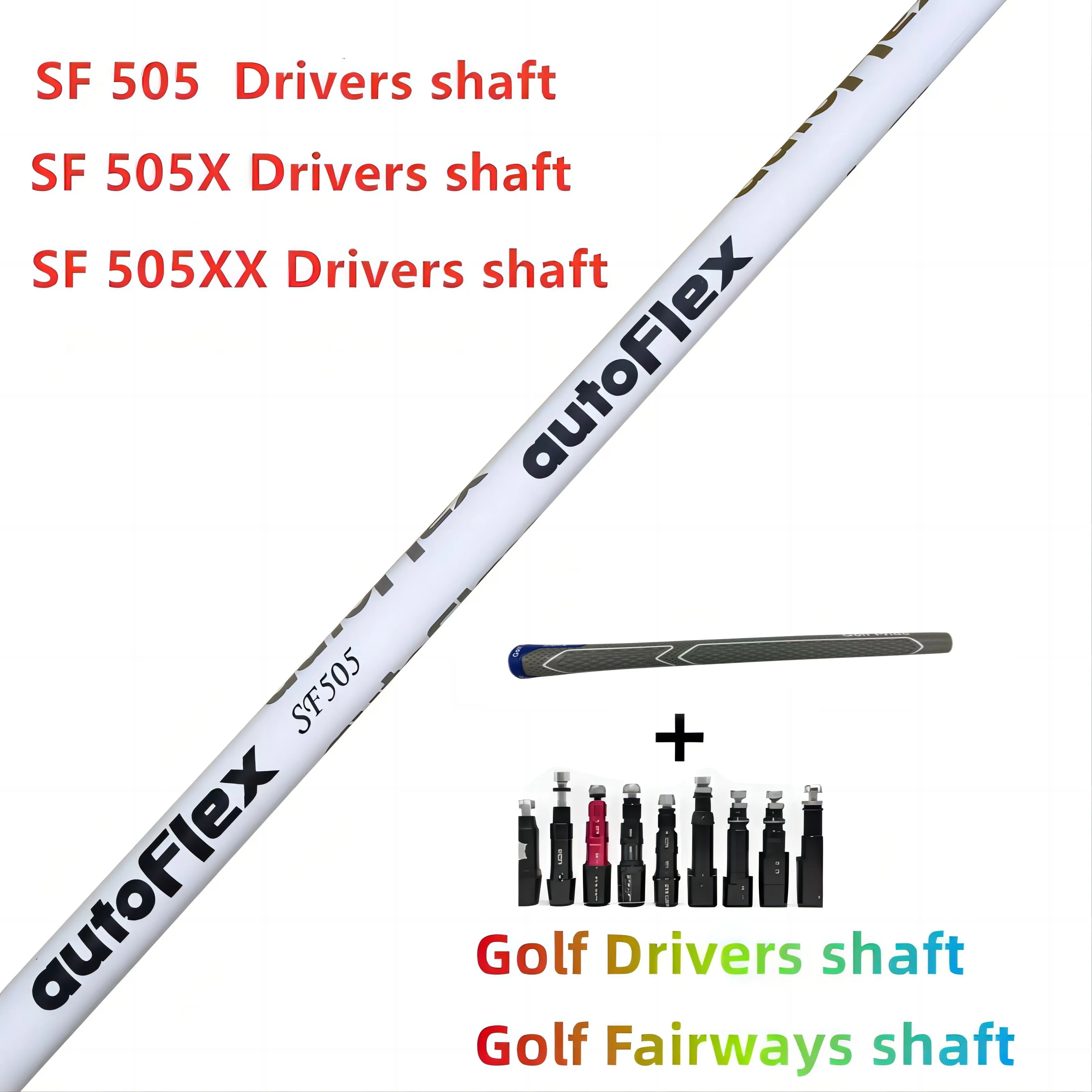 

New Golf shaft Autoflex Golf drive shaft SF405/SF505/SF505X/SF505XX Flex Graphite Shaft wood shaft Free assembly sleeve and grip
