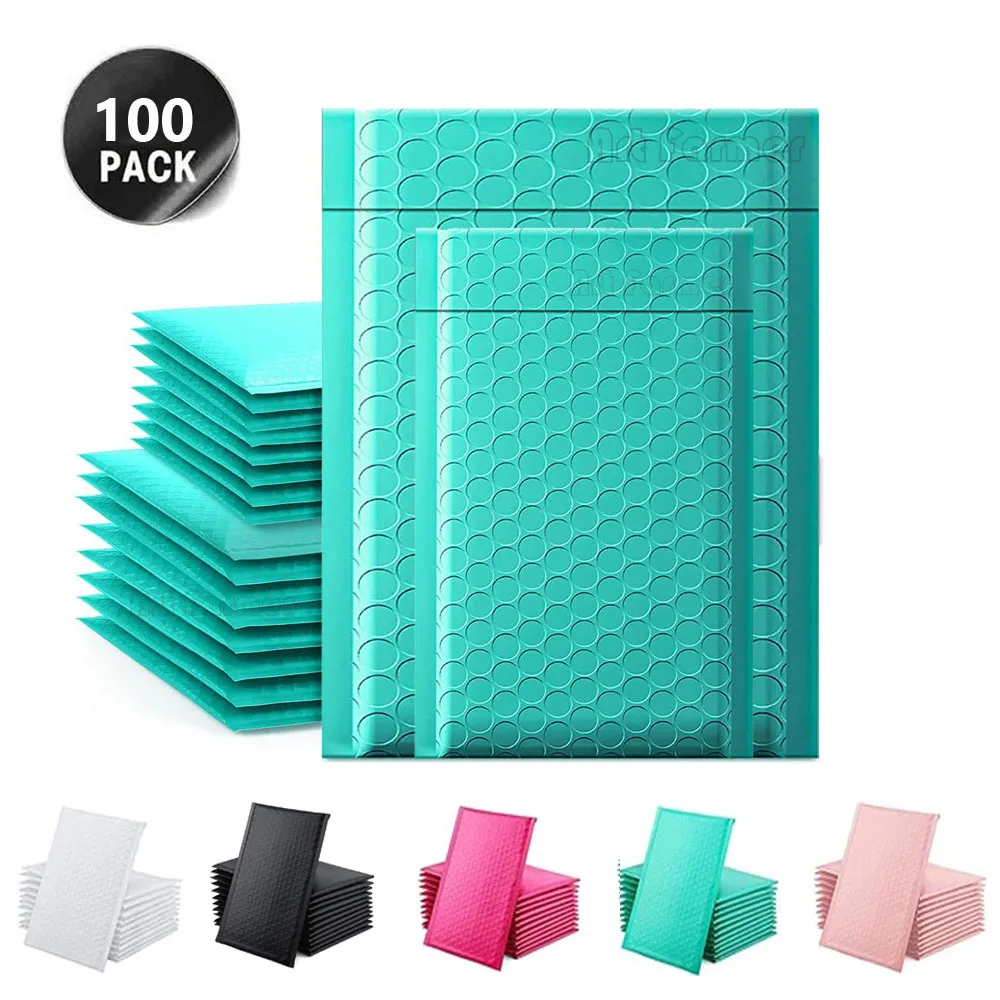 

100Pcs Bubble Mailers Small Business Supplies Shipping Bags for Packaging Bubbles Courier Envelope Delivery Package Mailer Wrap