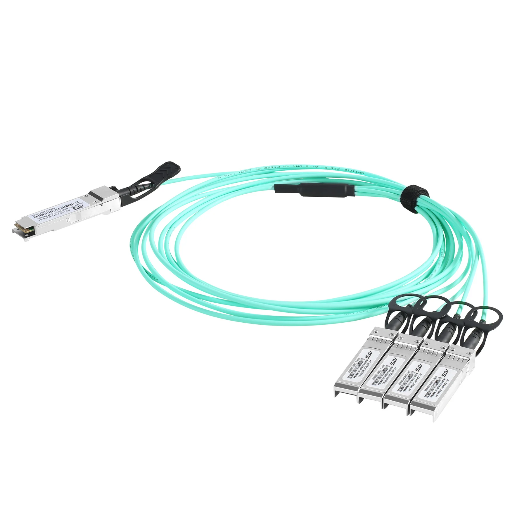 40G QSFP+To 4*10G SFP+ AOC Active Optical Cable OM3 1M 2M 850nm Compatible with