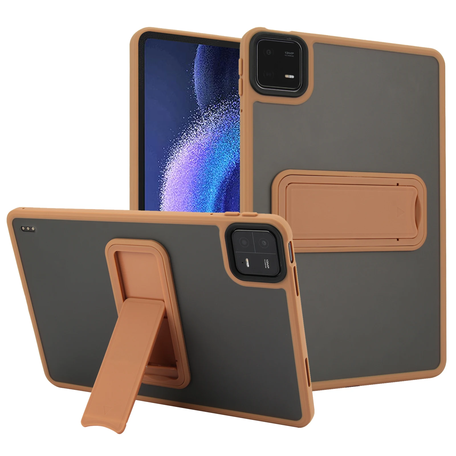 Versatile Protective Back Cover Case with Built-in Stand
