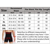 Hommes ventre contrôle Shorts corps Shaper Compression taille haute formateur ventre tondeuse minceur Shapewear caleçon boxeur Fajas pantalon 4