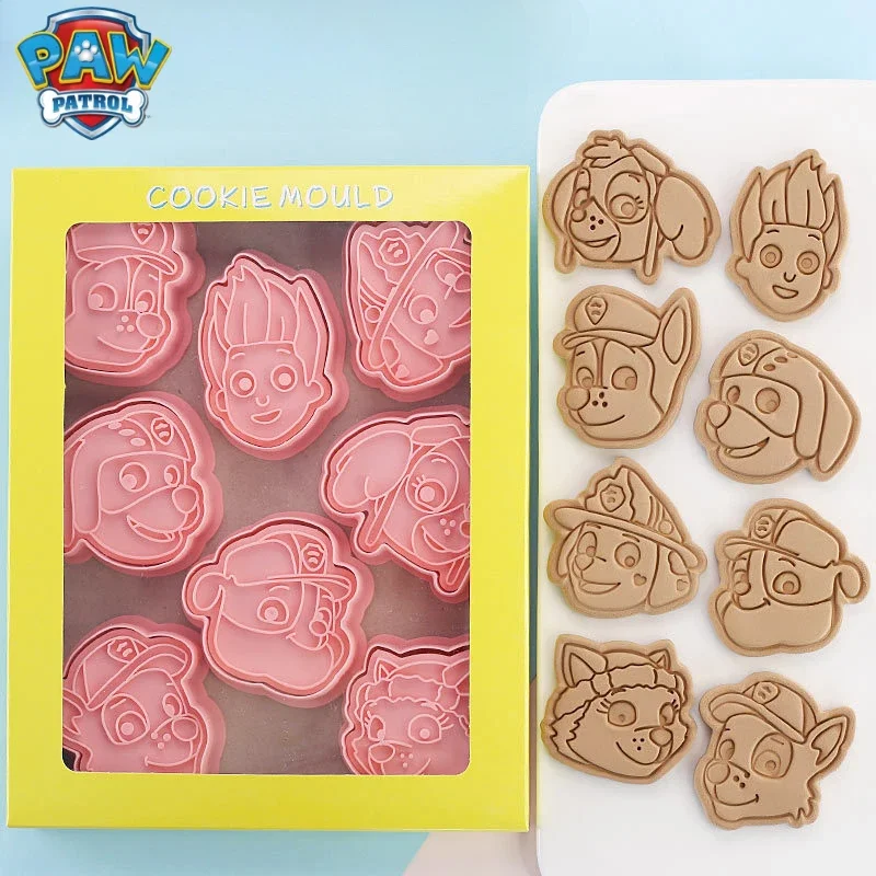 Paw Ronds Cake Cookie Cutter Cute Anime Figure Diy 3D Baking Mold Cookie Tools Set Kawaii Accessori Da Cucina Giocattoli Per Bambini Regali