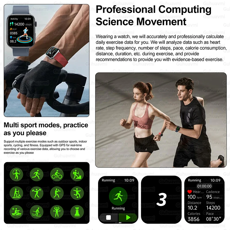 2025 New Health Smart Watch Women NFC BT Call Heart Rate Blood Pressure Health Monitor Watches IP68 Waterproof Sports Smartwatch 6