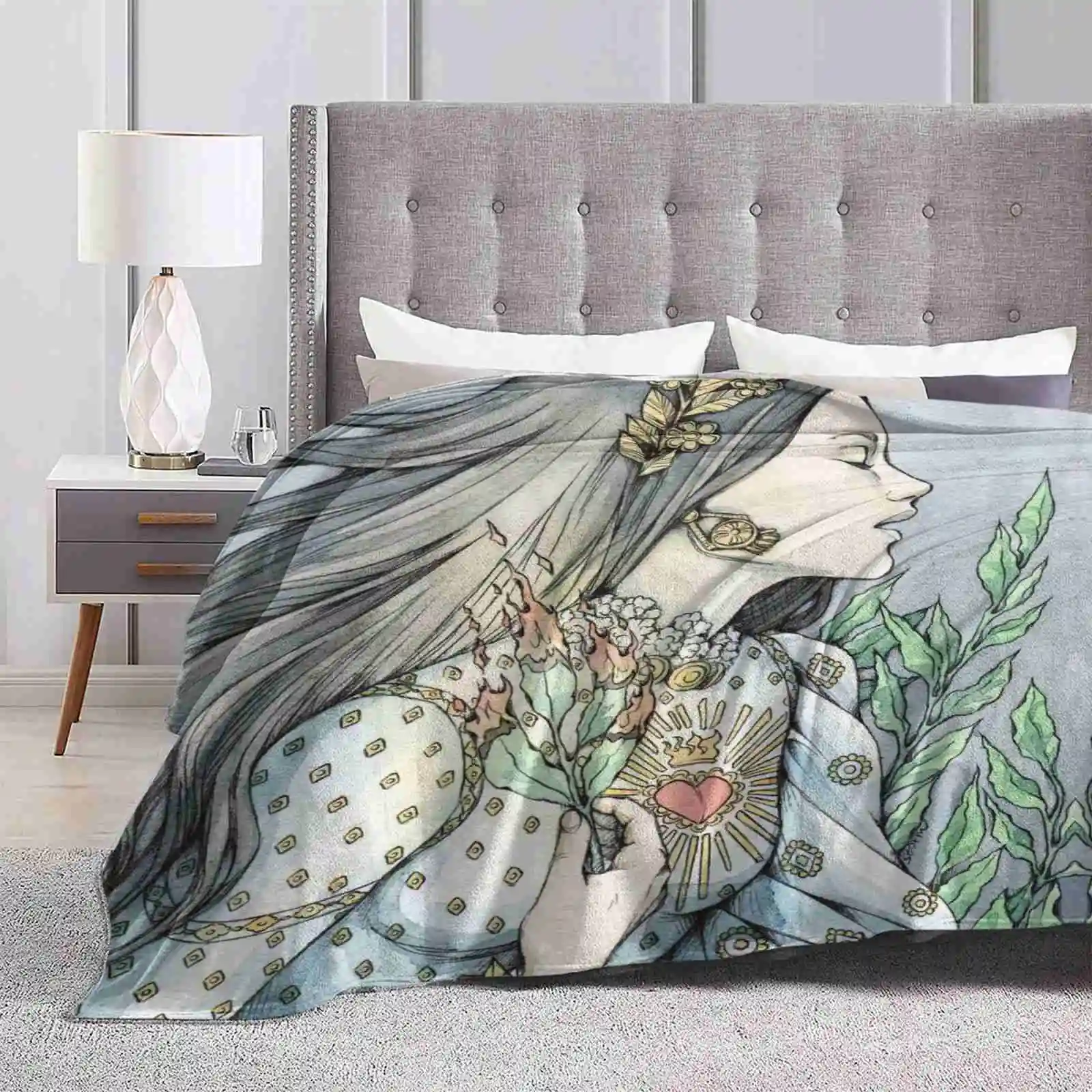 Alloro Nuovo Arrivo Moda Tempo Libero Caldo Flanella Coperta Stregoneria Ragazza Magica Bay Tree Burning Neverland Incantesimo Wizardry