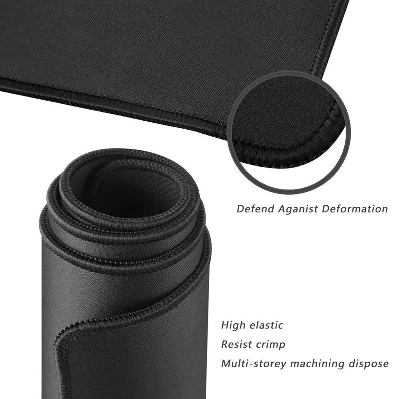 Customized Extra-Large Anime Desk Mat - Soft Rubber Keyboard and Mouse Pad, Multi-Size, Extra Thick