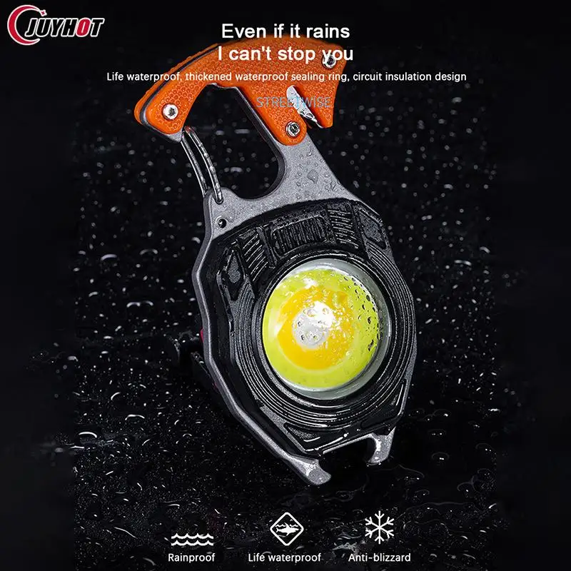 

Ультрамаленький светодиодный мини-фонарик, брелок для ключей, суперъяркие и легкие портативные аксессуары для улицы