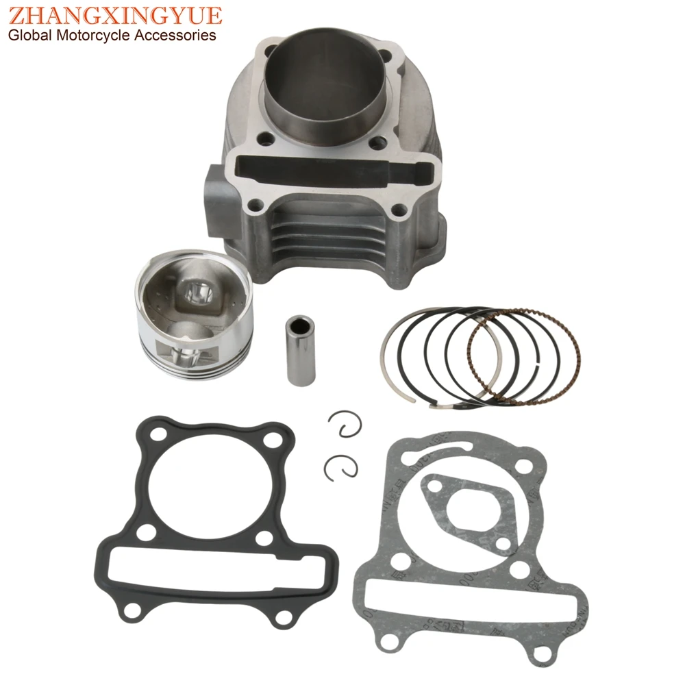 Kit Cilindro Da Corsa Big Bore Da 52Mm Per Flex Tech 50 Cityliner Dolphin Firenze Fun Hurrican Kvr Napoli Speedy Sprint Vrr 50Cc 4T