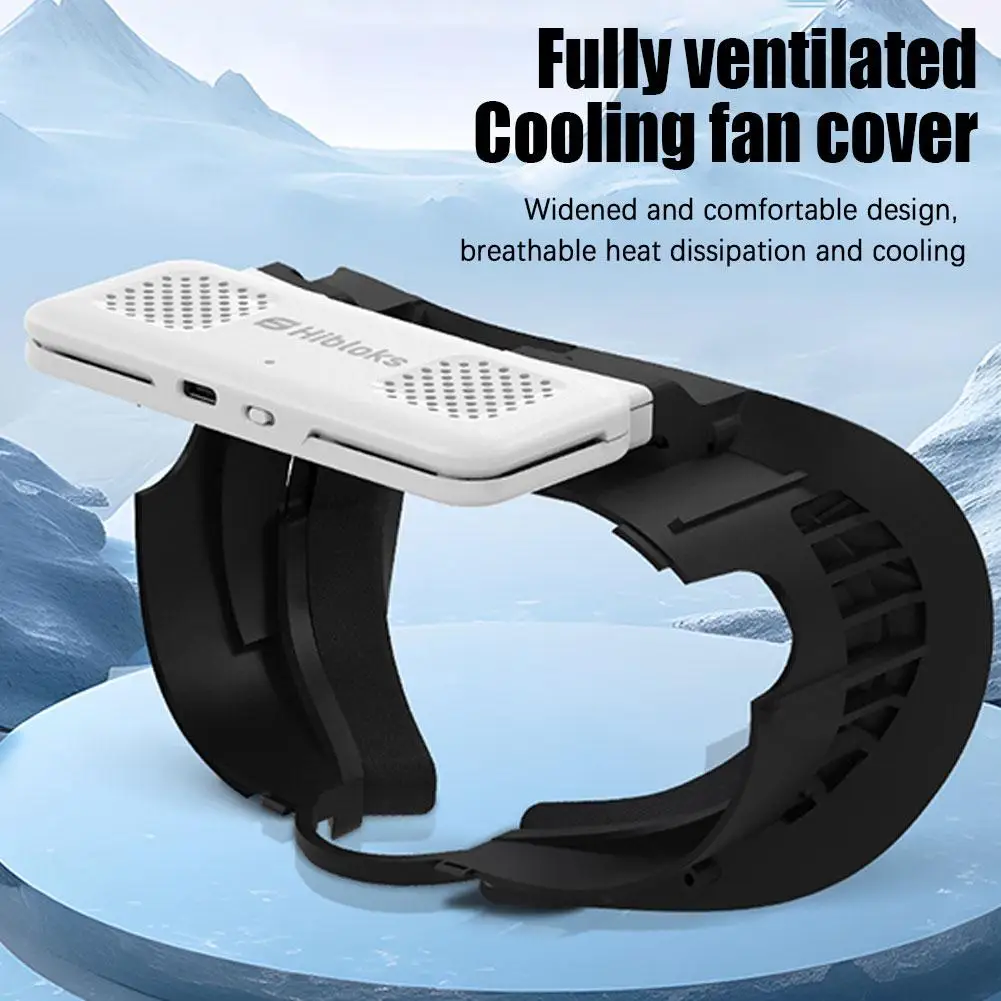 

1set For Oculus Quest 3 Fully Ventilated Cooling Fan Vr Protective For Quest3 Fan With Vr Accessories F8f3