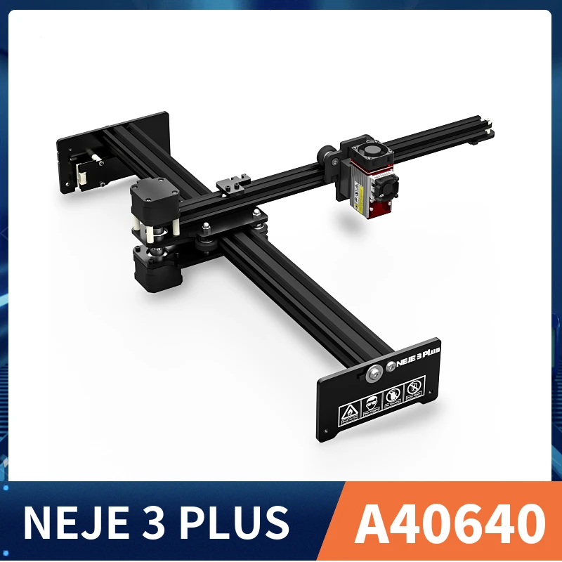 

2023 NEJE 3 Plus A40640 80W Dual Beam Laser Engraver and Cutter, 255x420mm CNC Wood Router / Engraving / Cutting Machine