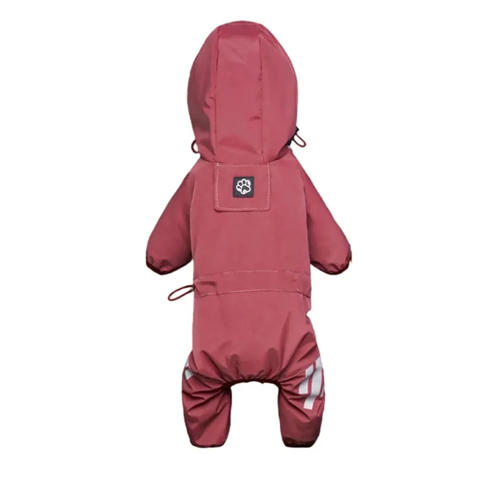 thumbnail image 1 of Chubasquero reflectante para perros, ropa impermeable para mascotas, para chihuahua, maltés, abrigo de lluvia para perros pequeños y medianos, mono impermeable, trajes para cachorros, 1 of 5