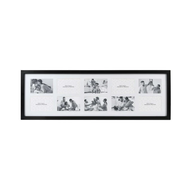 12 4x6 Collage Frame, Collage Picture Frame, Opening Frame, White