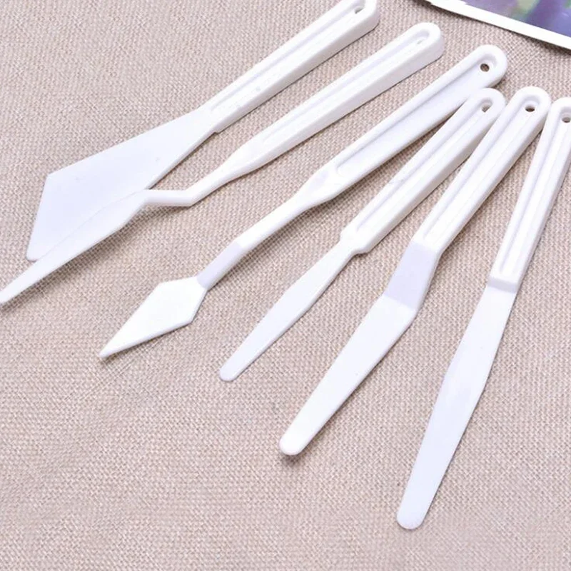 6Pcs Clay Sculpture Figurine Tool artistic fatlute ceramic Plastics tool Playdough Tool Ceramic Arts Pottery Ceramics Craft