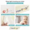 My  Foam Crib Mattress, Breathable Crib Mattress with Removable and Waterproof Cover, Hypoallergenic, Standard Size, 51.63" L x 4