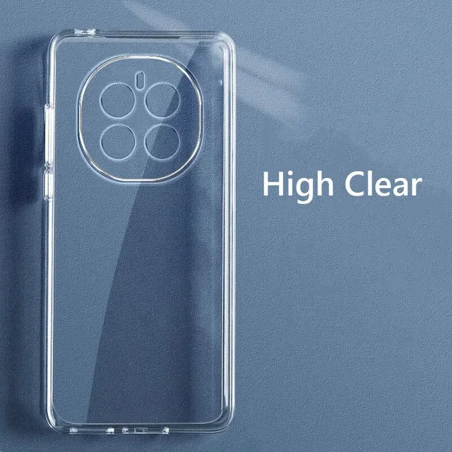 Clear Transparent Soft TPU Phone Case - Simple Slim Design