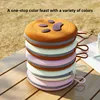2 in 1 Foldable Pet Food Bowl Portable Silicone Puppy Dual Bowl Outdoor Travel Dog Drinking Bowl Folding Cat Bowls Dog Bowls 4