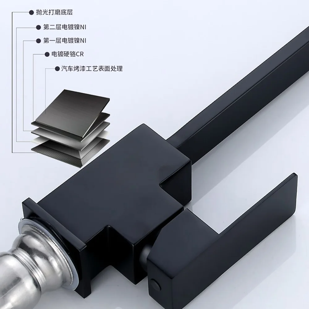 Kitchen Faucet Washbasin Faucet electroplating refined copper hot and cold rotatable faucet accessories