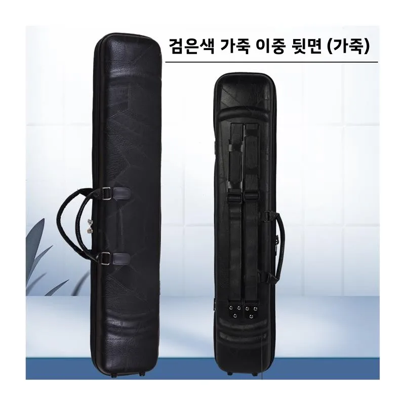 옥스포드 천 에르후 박스 방수 충격 방지 휴대용 악기 케이스 폼 벨벳 안감 어깨끈 및 손잡이 포함